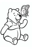 Winnie De Poeh kleurplaat 9